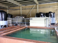 Process baths for wastewater treatment